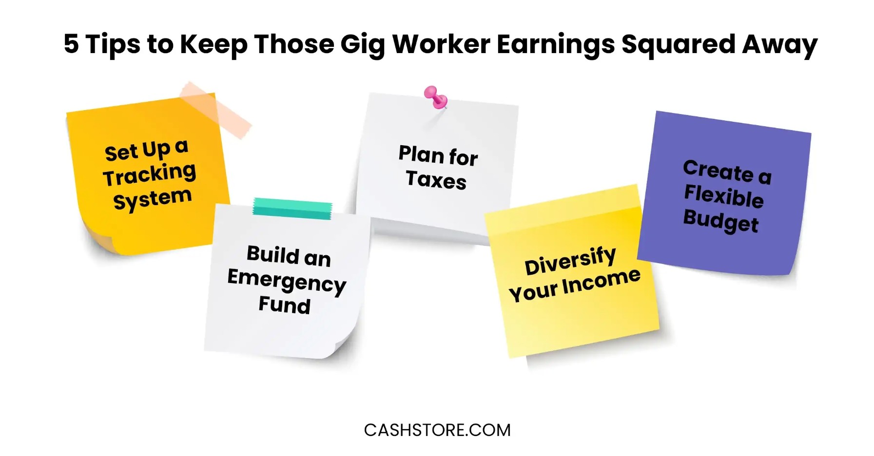 gig-workers-infographic 5 Tips to Keep Those Gig Worker Earnings Squared Away