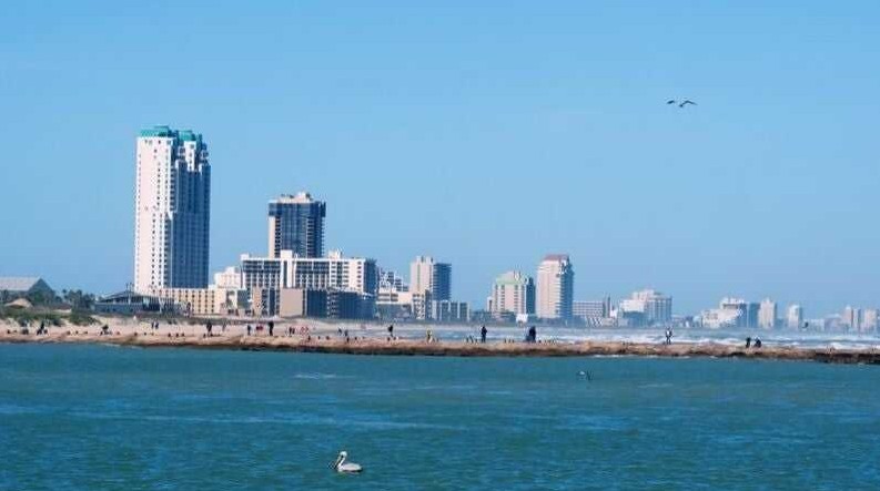 Ocean view of South Padre Island